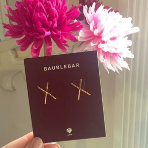 Baublebar Segno 18K Gold-Plated Stud Earrings
